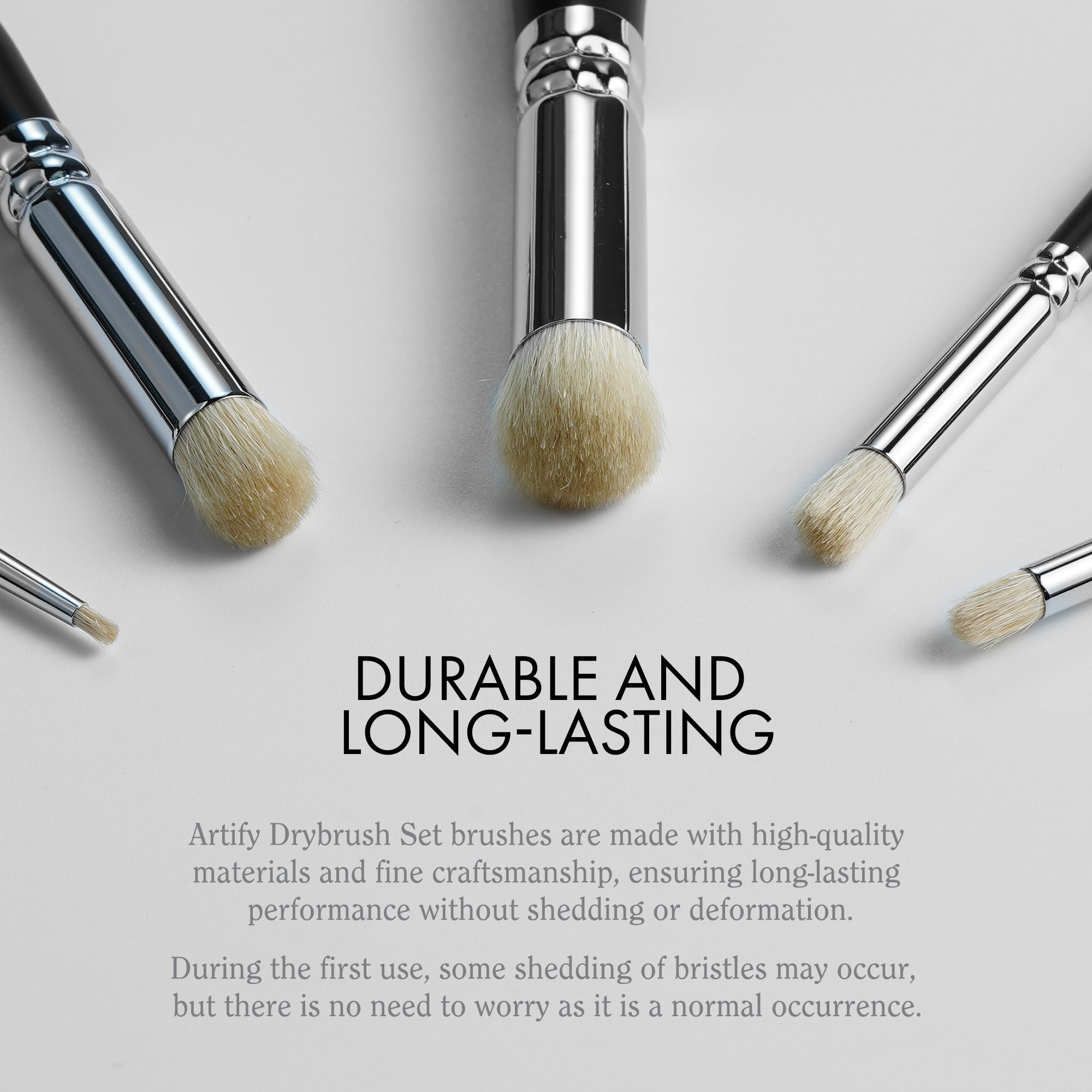 Dry Brush Miniature Painting Drybrush Set - 6PC Golden Maple Professio –  WoodArtSupply