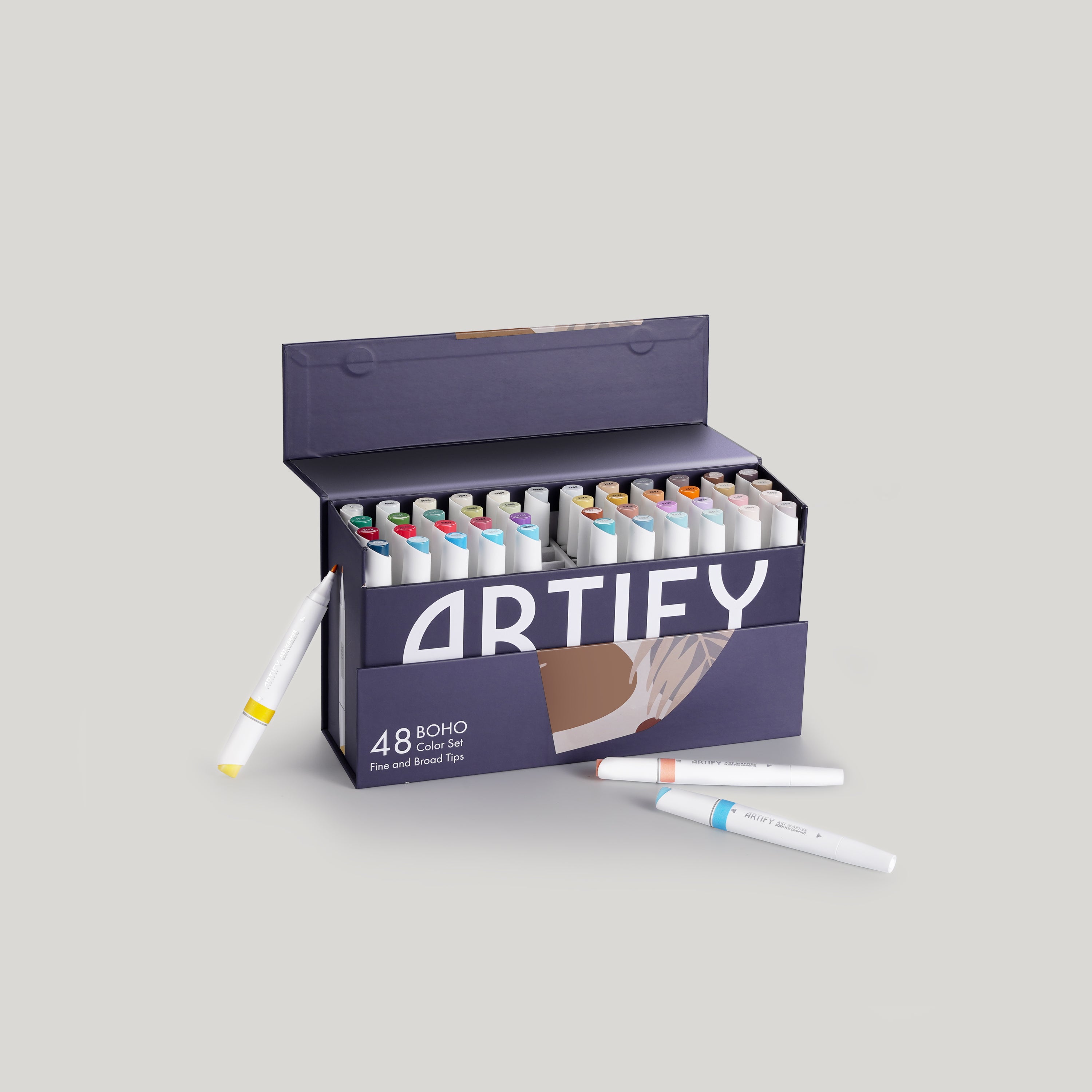 NEW Artify Art Markers - Boho Colors - set of 48 