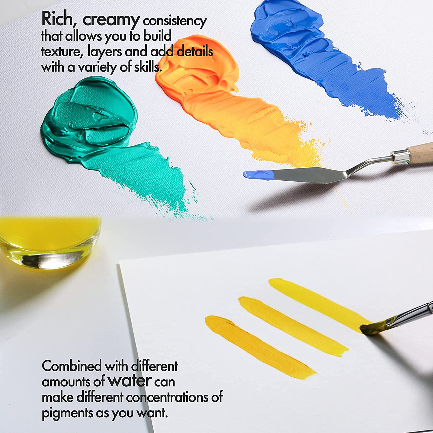 ARTIFY Premium Heavy Body Acrylic Paint Set — 48 Colors (1.29 oz